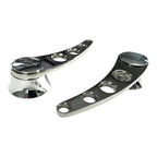 Polished Stainless Steel Door Handle Pair for Ford F 150 (2004–2014)