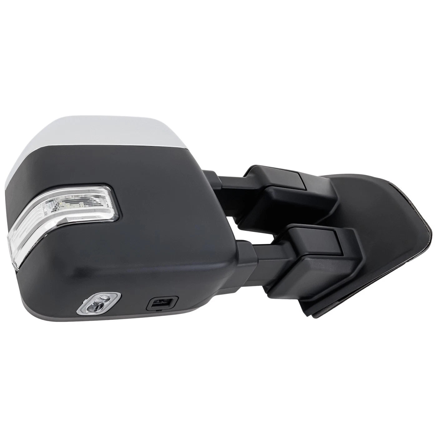 Towing Mirror for Ford F-250 (2020–2022) Power Heated Chrome Signal Light