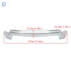 Chrome Front Bumper Face Bar for Chevy Silverado 1500 (2022-2023)