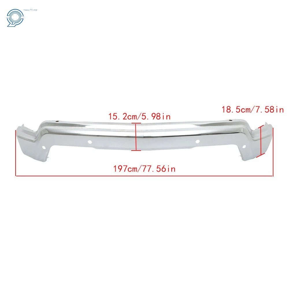 Chrome Front Bumper Face Bar for Chevy Silverado 1500 (2022-2023)