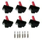 6X Ignition Coil & Spark Plug for Subaru B9 Tribeca (2006-2007)