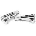 Smoke LED Front Lower Fork Leg Covers for Harley FLHR FLHTK FLHX (2014-2020)
