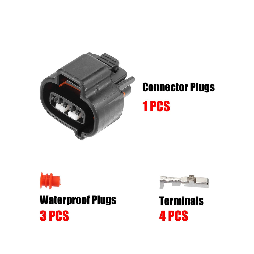 Set of 3 Pin Speed Sensor Connector Adapter Plug for Toyota 
