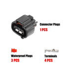 Set of 3 Pin Speed Sensor Connector Adapter Plug for Toyota 