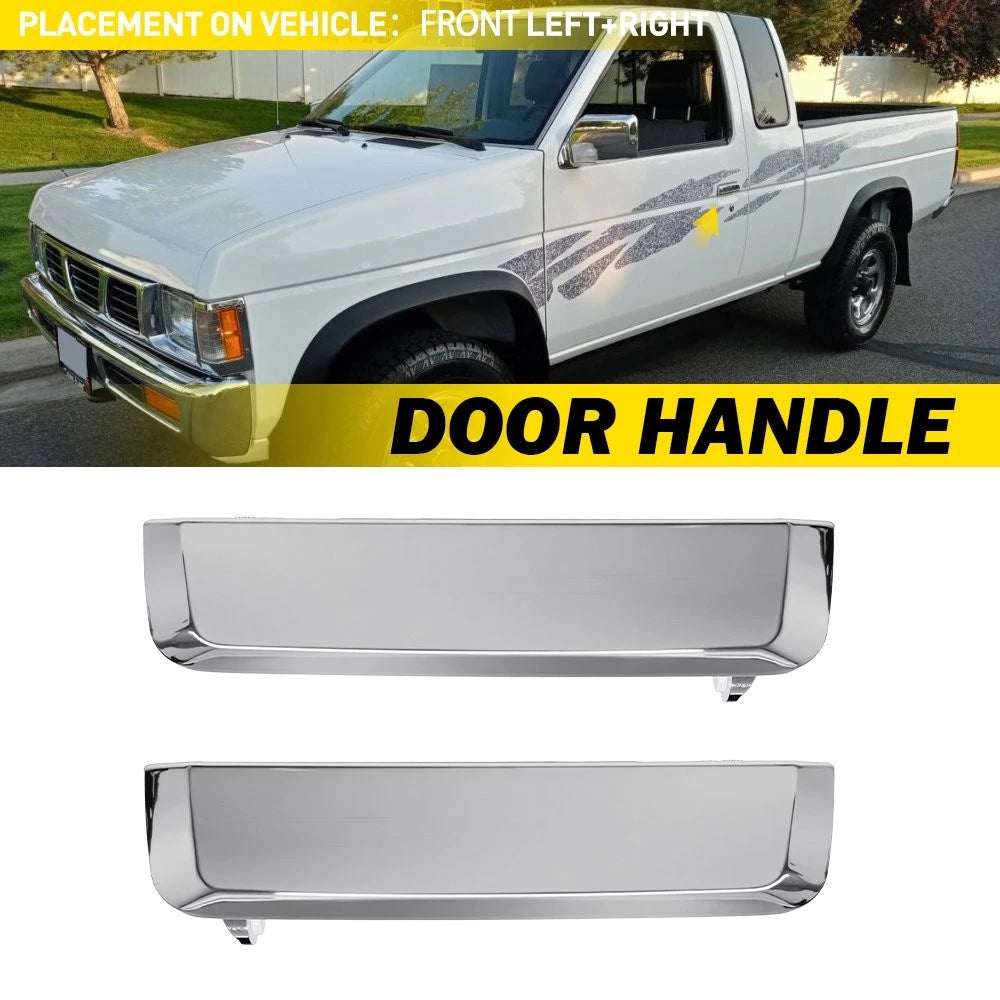 Chrome Front Exterior Door Handle for Nissan D21 (1986–1994)