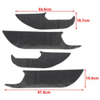 4 Pcs Car Door Anti Kick Pad PVC Protection Covers for Toyota RAV4 (2019-2023)