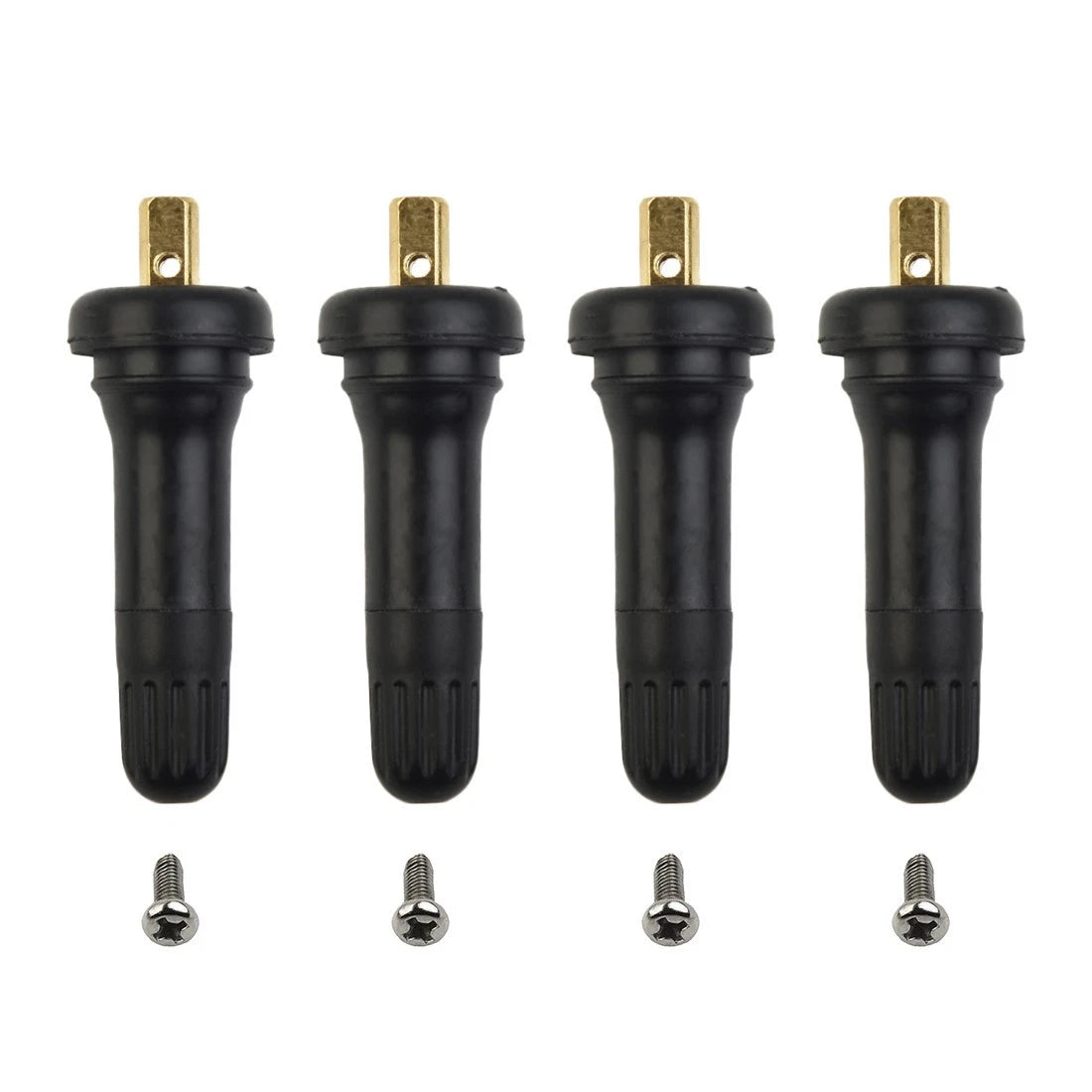 Set of 4 Tyre Pressure Sensor Valve TPMS Stem Repair Kit for Ford Fiesta