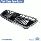 Front Grille Set with Moulding Trim for Subaru Impreza (2012-2016)