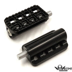 1 Pair Black CNC Dominator Shifter Peg for Harley Dyna (2006–2023)