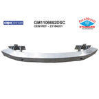Replacement Aluminum Rear Bumper Impact Bar (See compatibility Chart)