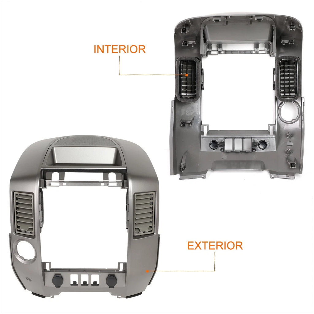 Projector Headlights for Ford Explorer (2011–2015) Amber Side Chrome