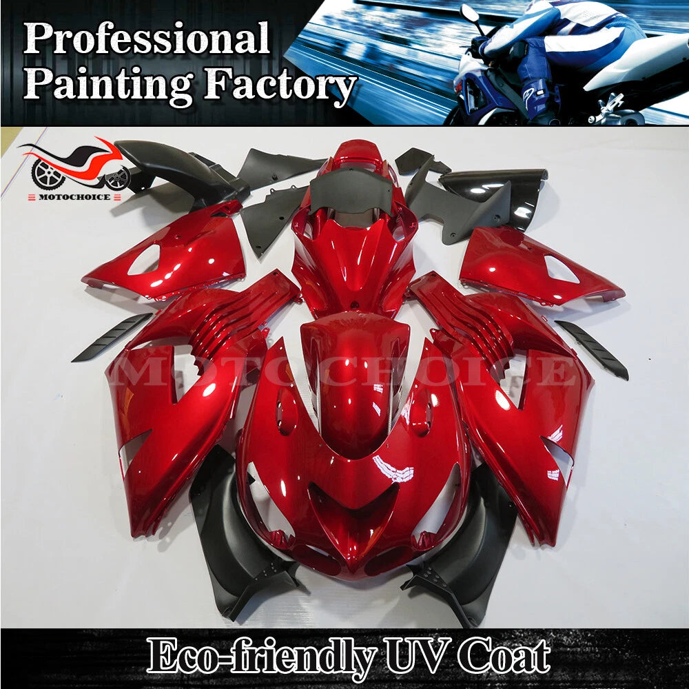 Fairing Kit for Kawasaki Ninja ZX14R (2006–2011) Red
