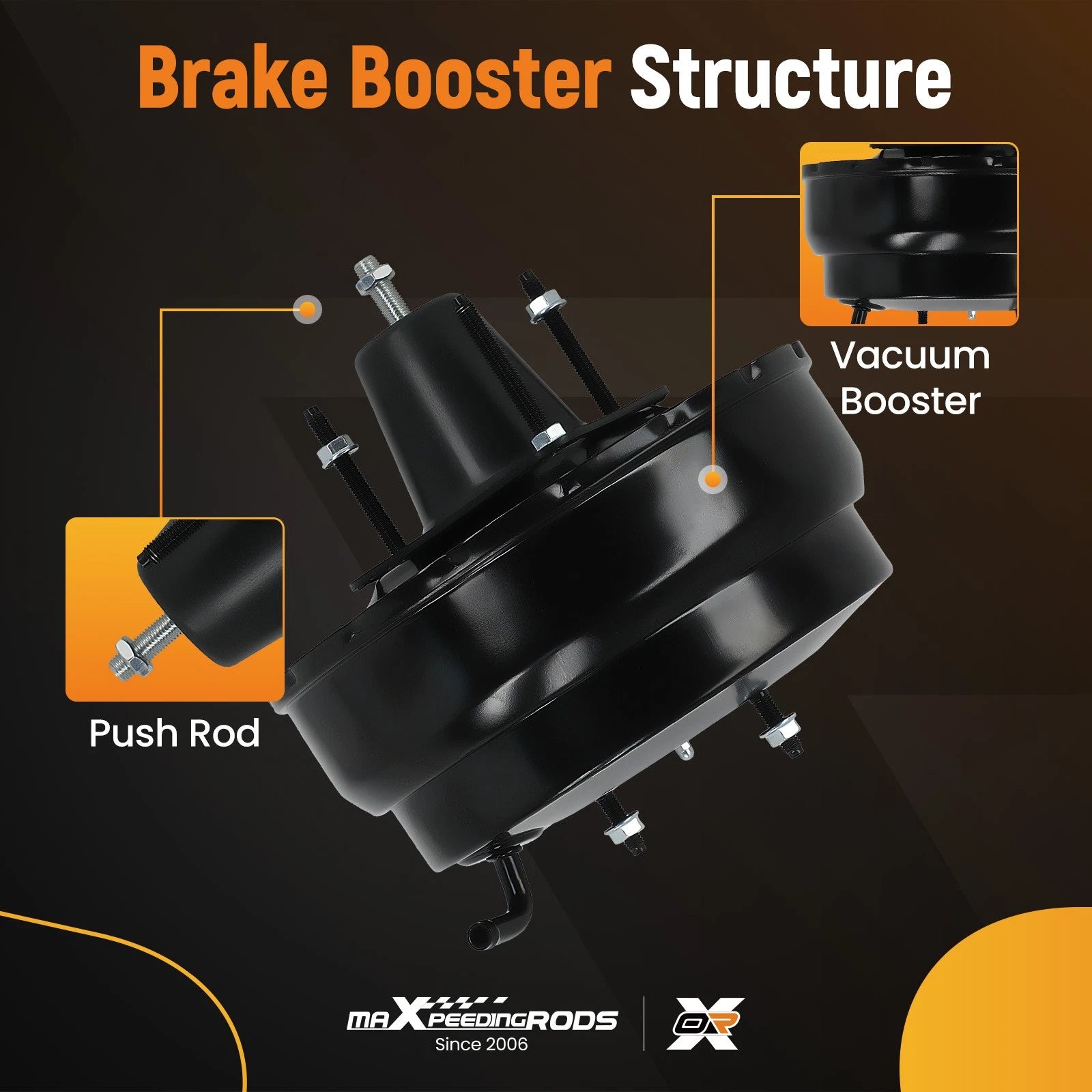 Vacuum Power Brake Booster for Nissan Frontier (2000-2001)