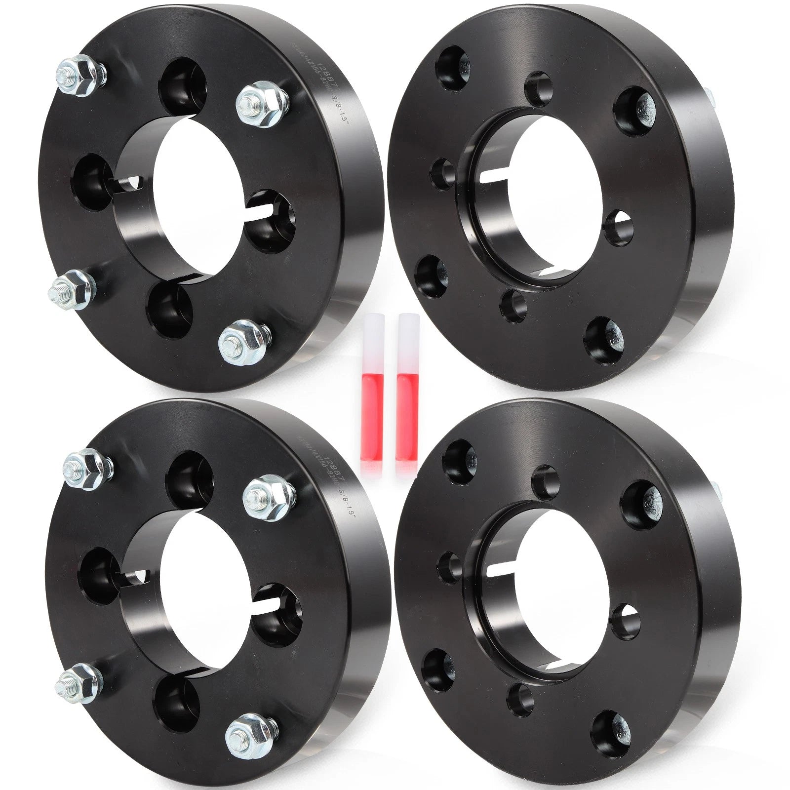 Set of 4 Conversion Wheel Adapters for Honda Bombardier Can-Am (4/110 to 4/156)