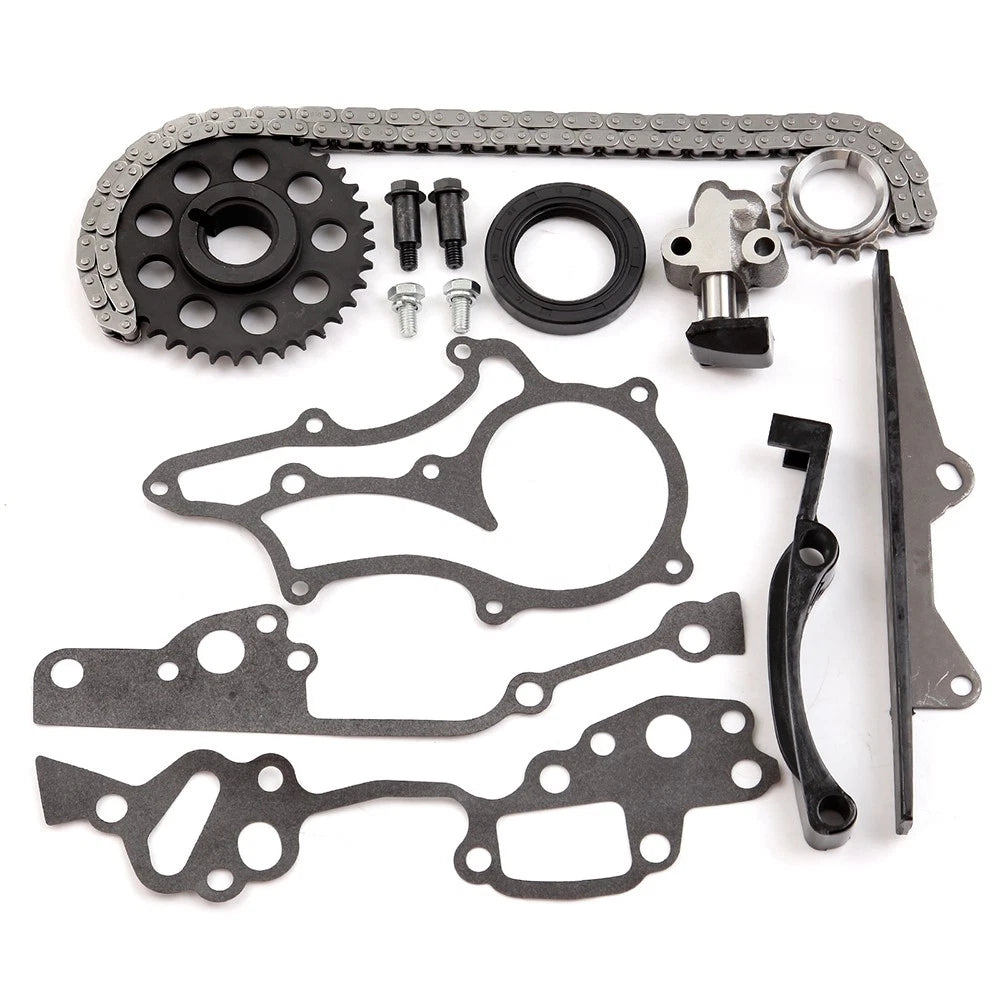 Timing Chain Kit for Toyota 22R 22RE (1985–1995) W/ Steel Guide