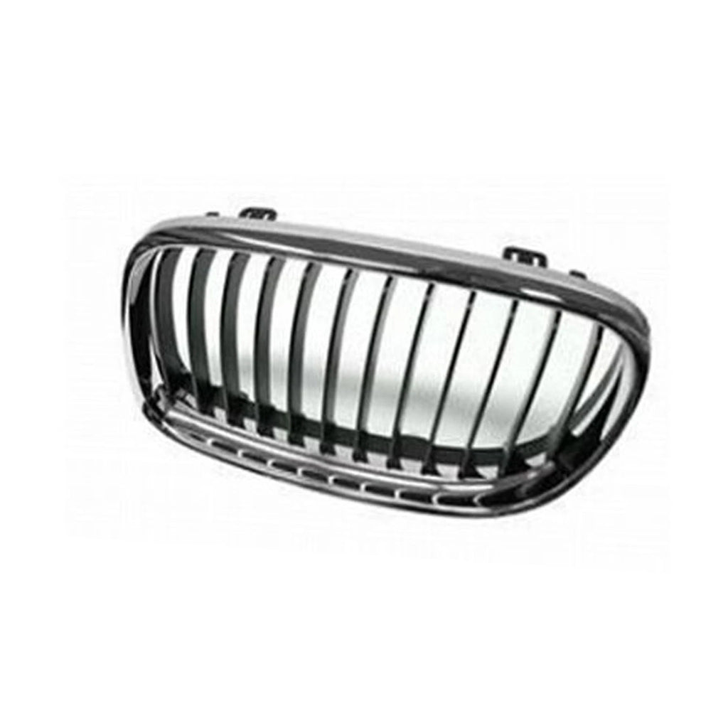 Replacement Black Chrome Plastic Driver Side Grille for Toyota Hilux (2012–2015)