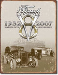 Vintage Replica Tin Metal Sign for Ford V8 (1932–2007) 1436