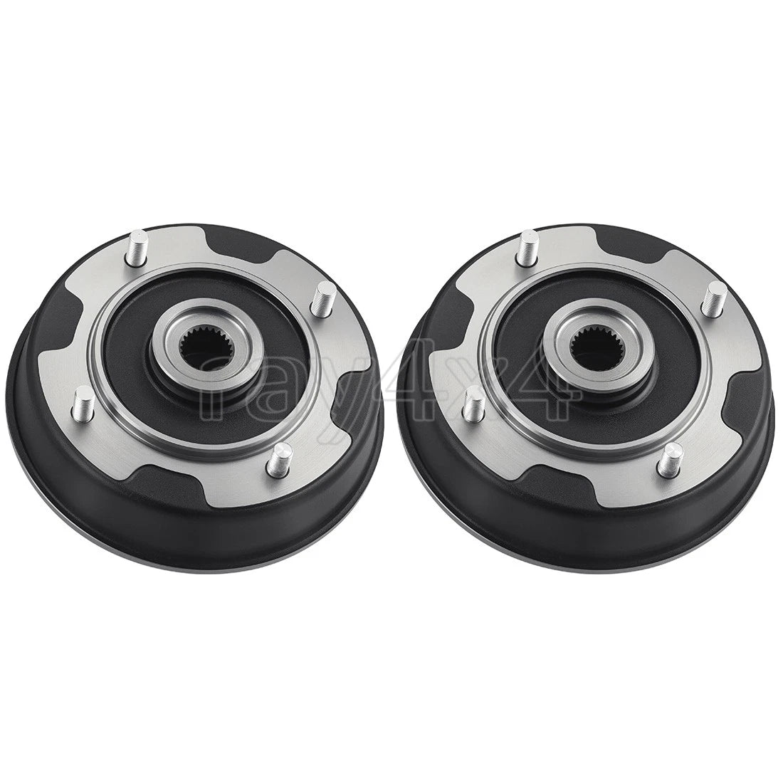 Rear Brake Drum 2X for Kawasaki Mule 500 520 550 (2000–2009) KAF300A KAF300B KAF300C KAF300D