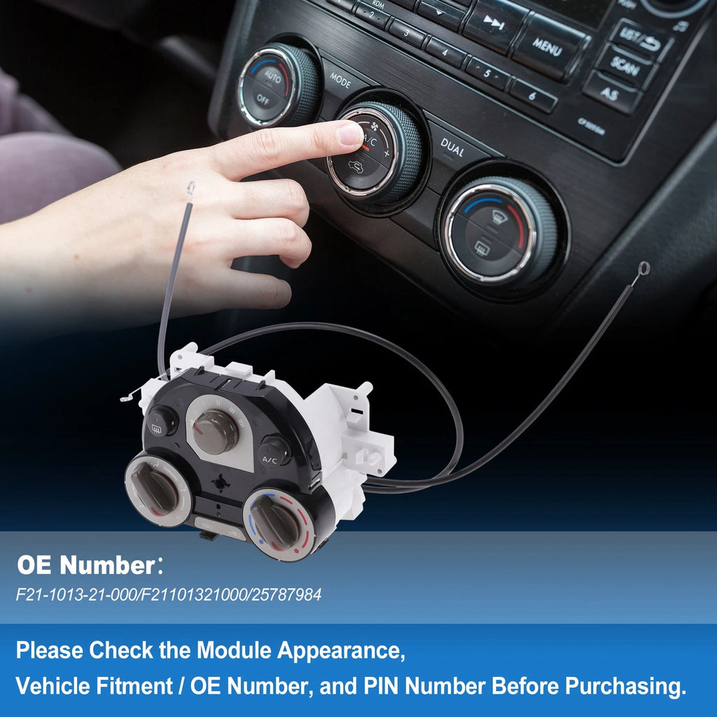 A/C Heater Climate Control Switch Module for Nissan Versa (2012–2013)