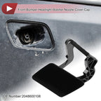 Front Left Washer Nozzle Cover for Mercedes-Benz GLK350 (2010-2015) Black