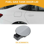 Fuel Tank Door Cap for Volkswagen Passat B6 (2006–2011) Silver Tone