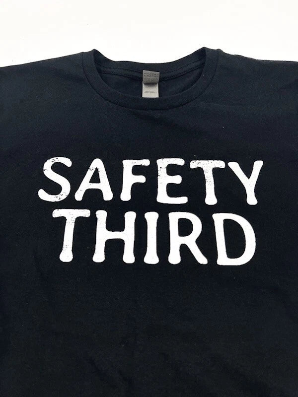 Safety Third Black T Shirt Replacement for GoodSpeed Logo Back (Unspecified)