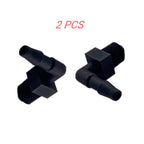 2Pcs Water Spray Elbow for OMC Johnson Evinrude (321886, 0321886)