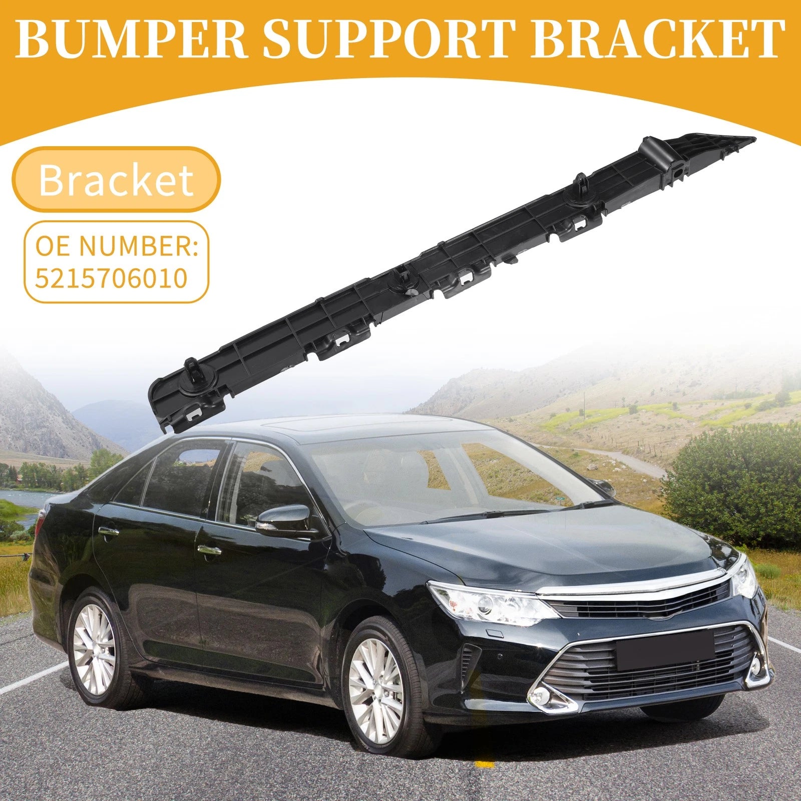 RH Front Bumper Support Bracket for Toyota Camry (2007–2011)