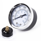 Pressure Gauge 0-14 Bar 1/4" NPT Tester Tool Replacement