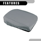 Center Console Lid Armrest Cover for Ford Focus (2010–2015) Neoprene Gray