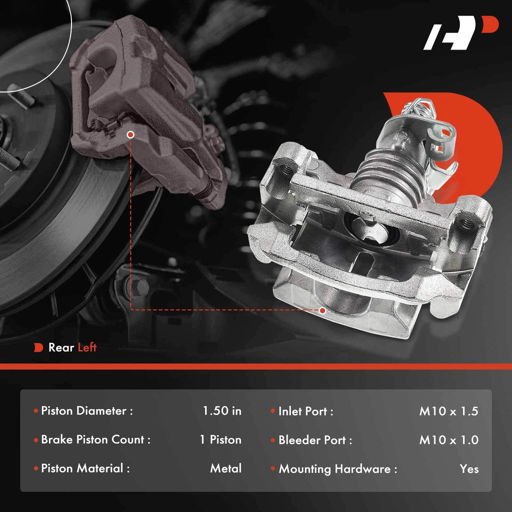 Rear Left Brake Caliper with Bracket for Buick LaCrosse (2005)