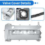 Engine Valve Cover for Ford Escape 2.3L (2005–2008) No. 4S4Z-6582-CA Silver