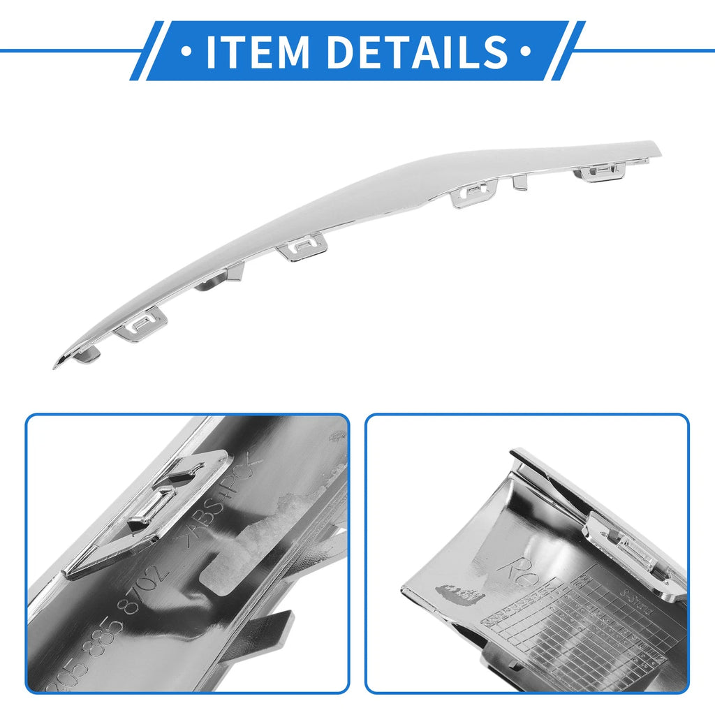 Front Right Bumper Grille Trim for Mercedes-Benz W205/C (2019–2021)