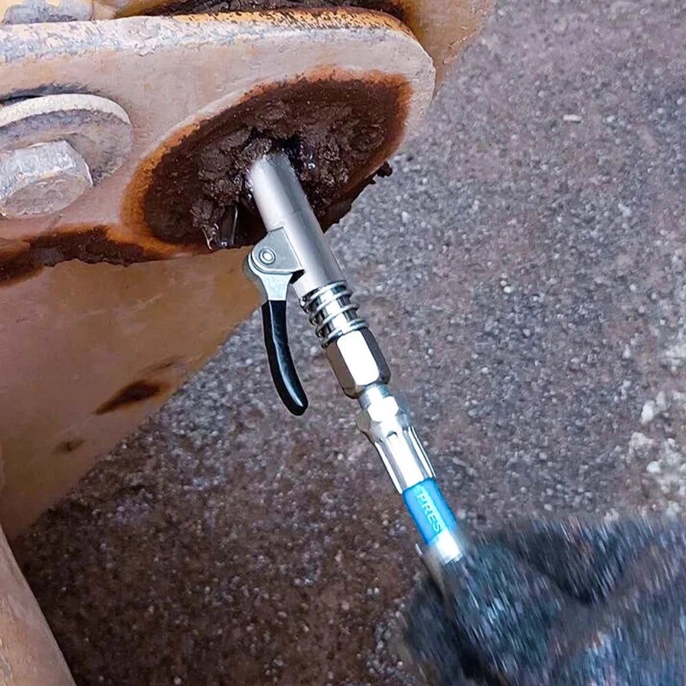 Heavy-Duty Quick Release Grease Coupler NPTI/8 10000PSI for Grease Gun