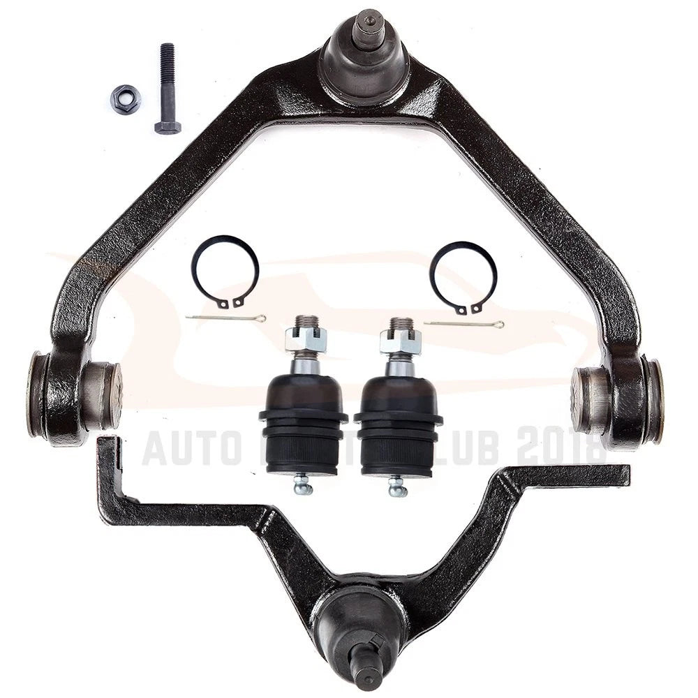 Set of 4 Front Upper Control Arms Lower Ball Joints for Ford Ranger (1998–2001)