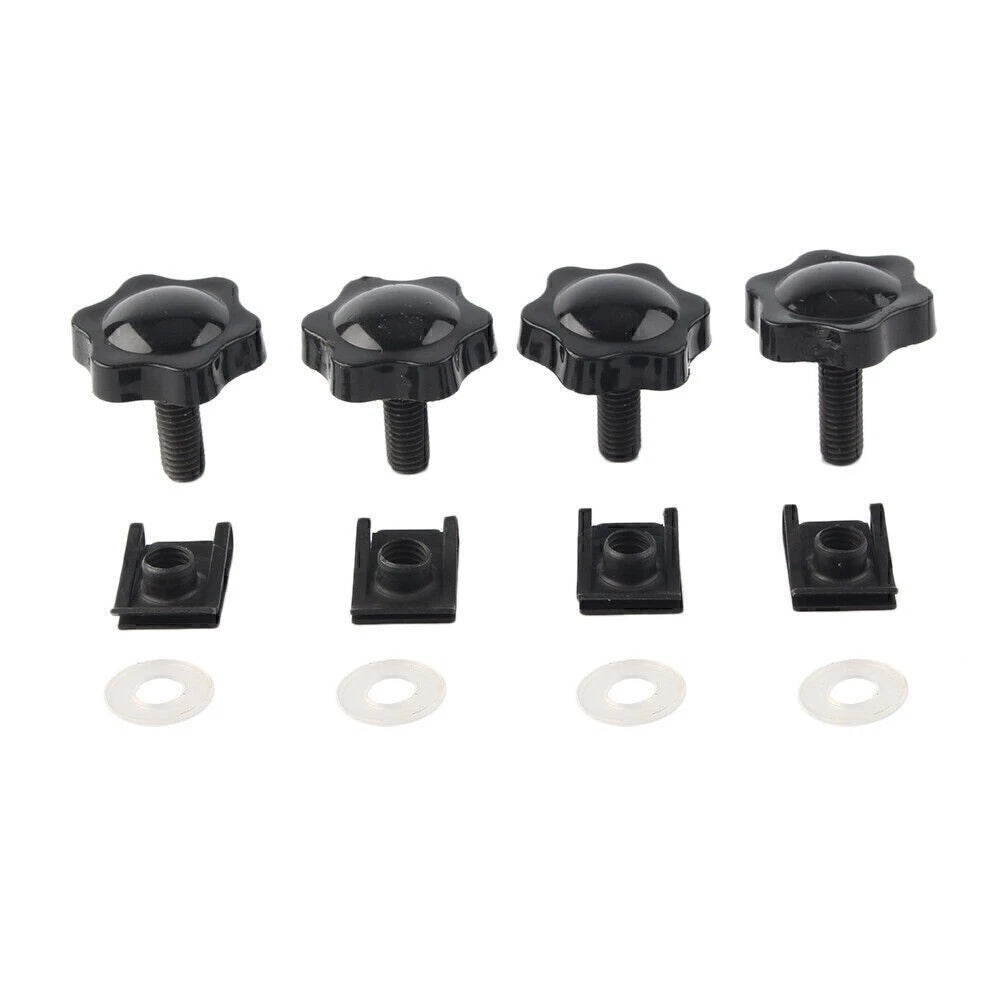 4X Saddlebag Lock Mounting Theft Deterrent Bolt Screw for Harley FLHT (2000–2023)