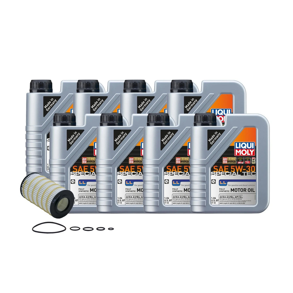 Liqui Moly Special Tec LL 5W-30 Oil Change Kit for Mercedes C300 (2008–2015)