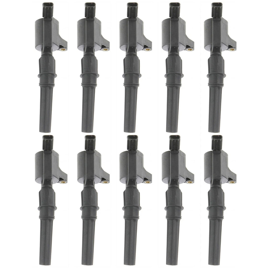 Ignition Coils Set of 10 for Ford E-Series and F-Series Trucks
