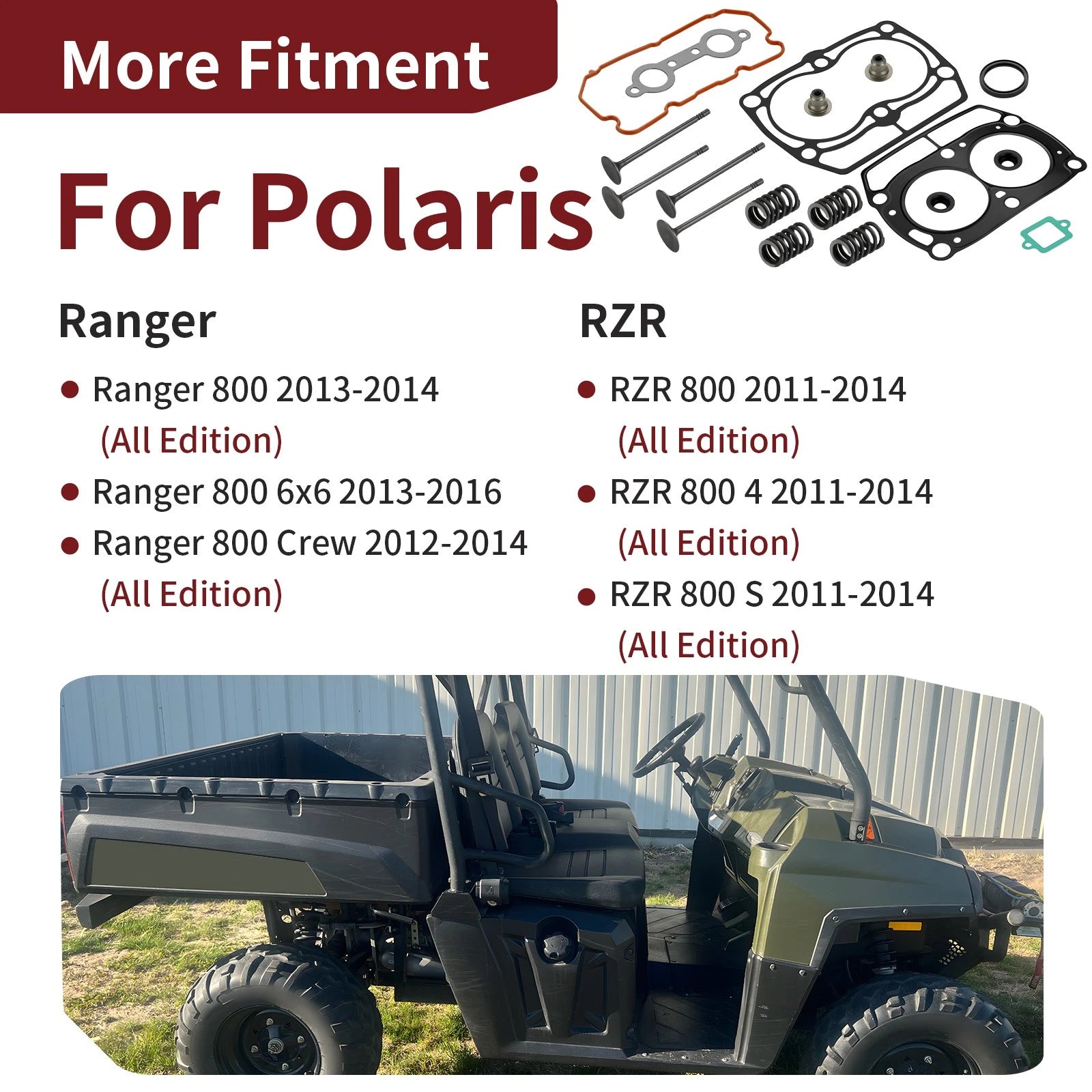 Cylinder Head Gasket for Polaris Ranger Crew 800 (2012–2014)