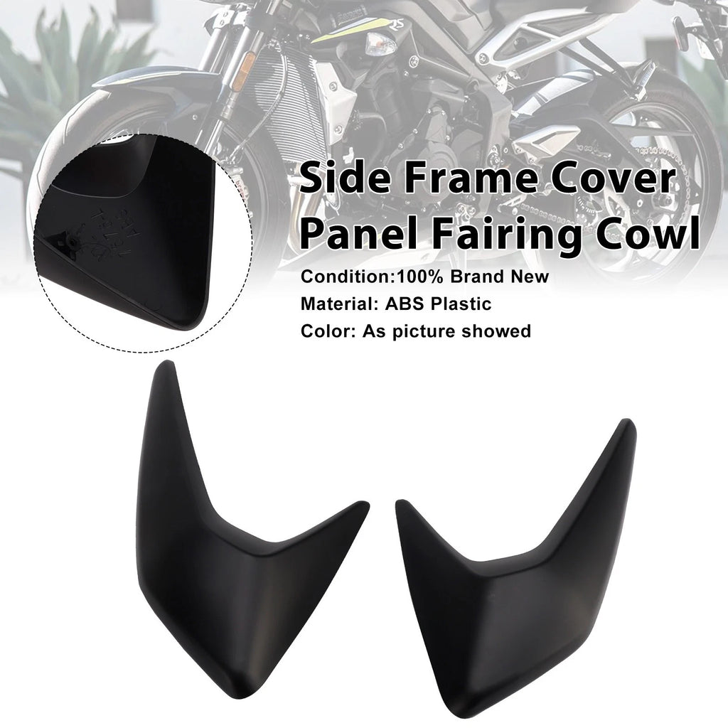 Side Frame Cover Panel Fairing for Street Triple 765 R/RS (2020–2022) Matte Black