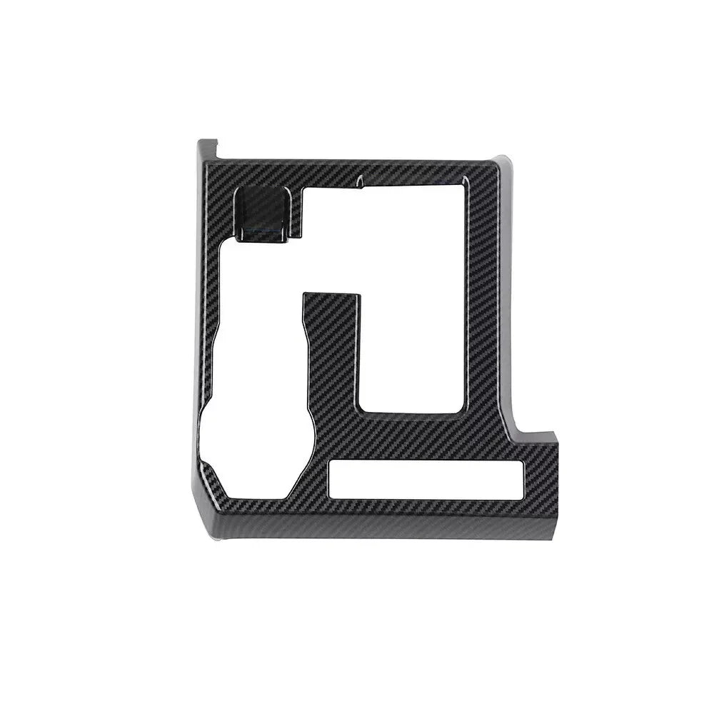 Carbon Fiber Gear Shift Box Panel Cover Trim for Toyota Tacoma (2024–2024)