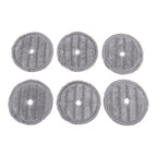 6-Pack Microfiber Replacement Mop Cloths for A9 (Steam Mop Robot)
