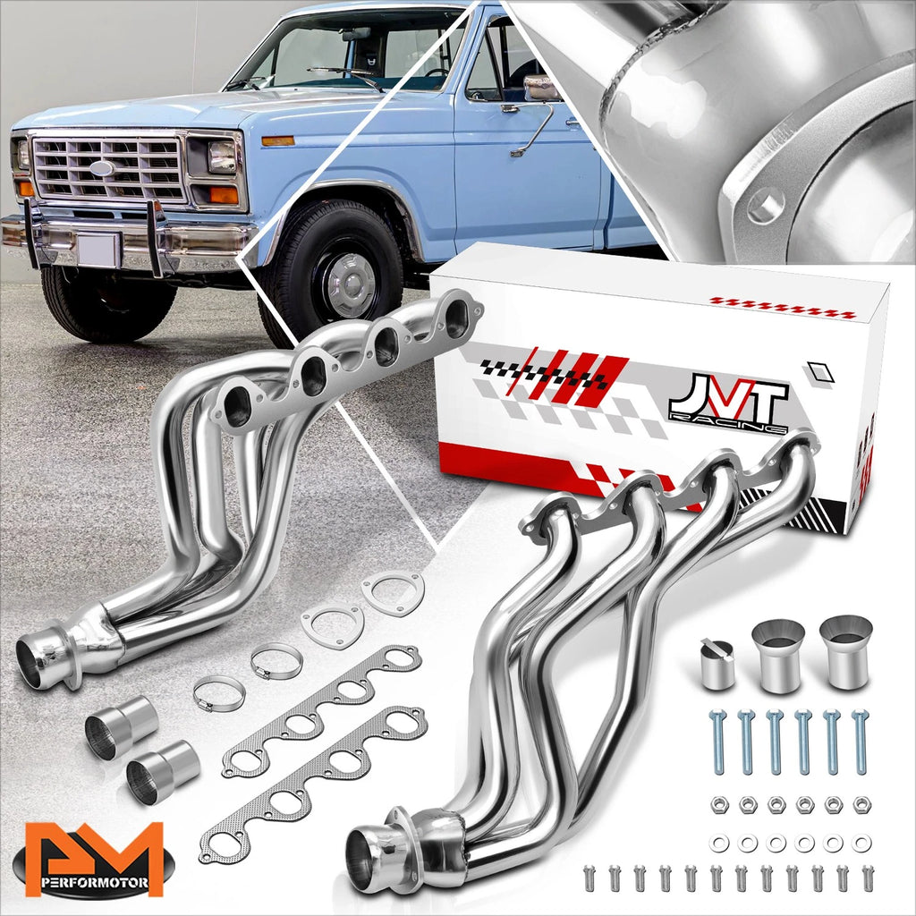 Stainless Steel Long Tube Exhaust Headers for Ford F-250 F-350 (1983–1987)