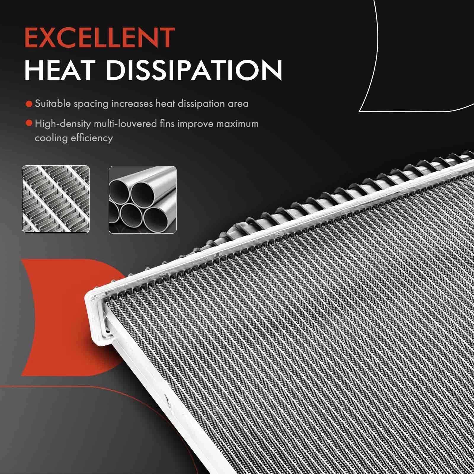 Radiator with Oil Cooler for Honda CR-V (2007–2009)