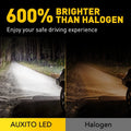 4X 9005 + H11 LED Headlight Bulbs Kit for