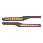 Wood Armrests LED Amber Light for Peterbilt 1987–2001