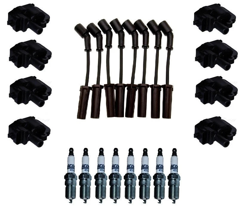 Set of 8 Ignition Wires & 8 Spark Plugs for Chevrolet Camaro V8 (1993–2002)