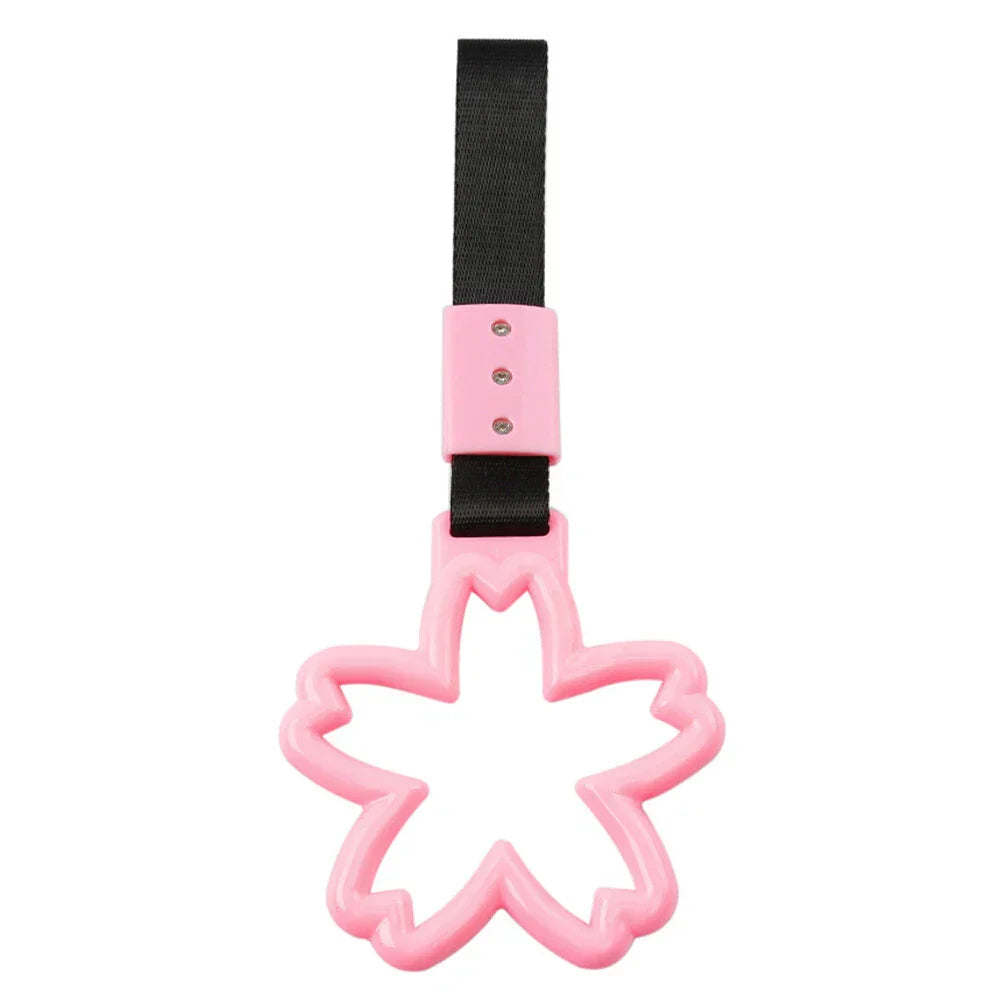 Cherry Blossom Shaped Ring Handle Strap for Train Bus