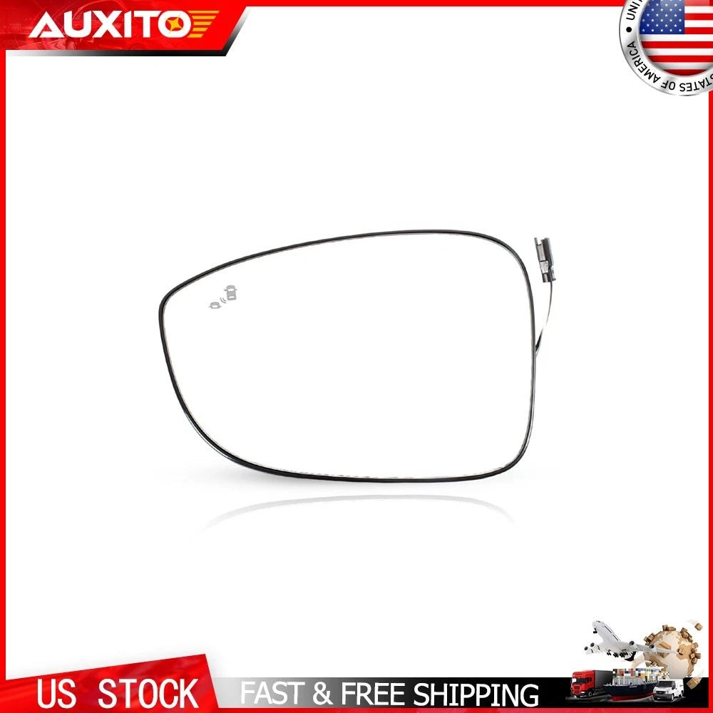 Left Side Mirror Glass with Heated & Blind Spot for Honda Accord (2018–2020)