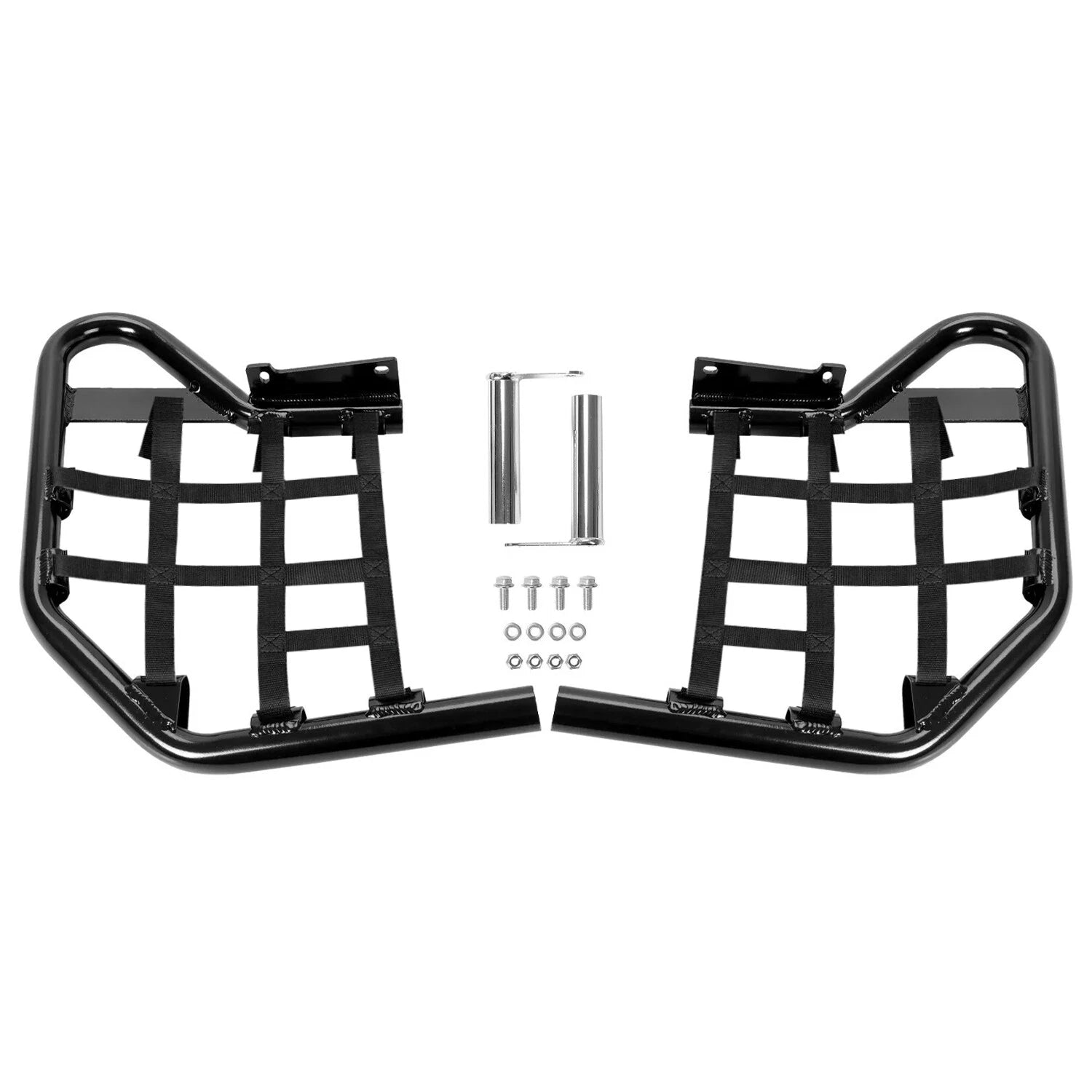 Nerf Bars Foot Guard Pegs for Yamaha Raptor 700 (2006–2023) Black